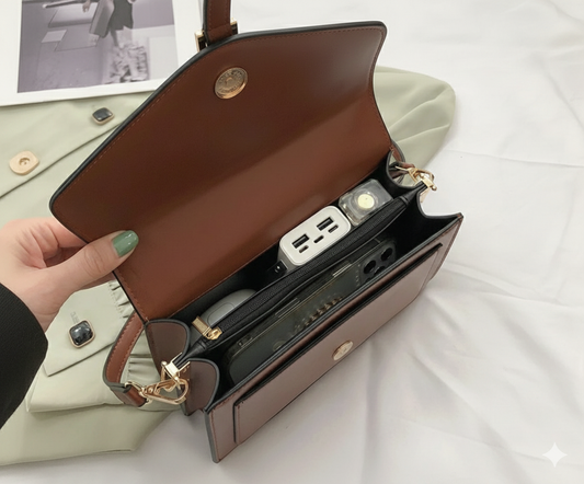 Sac en cuir au design chic et intemporel