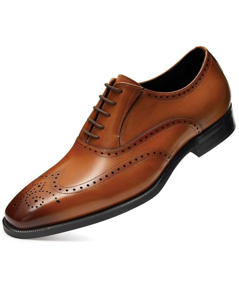 Men’s Classic Leather Brogue Oxford Shoes