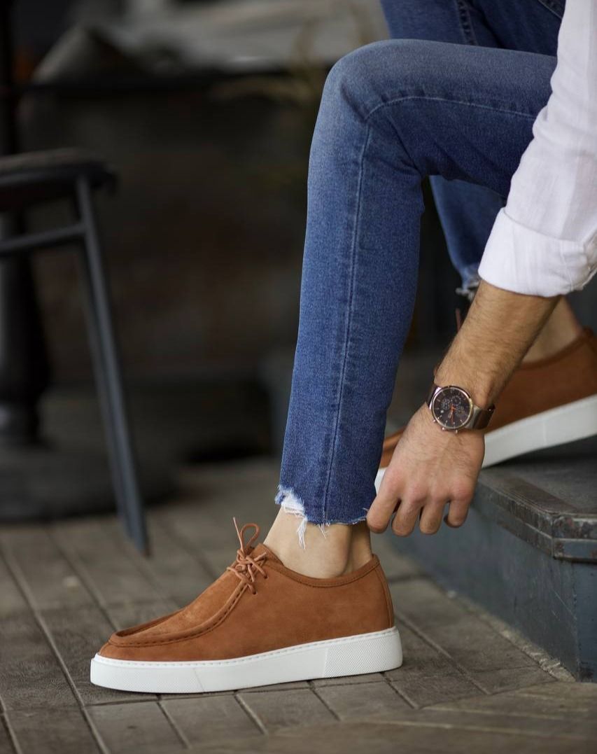 Handmade Comfort Shoes -Men’s Suede Loafers