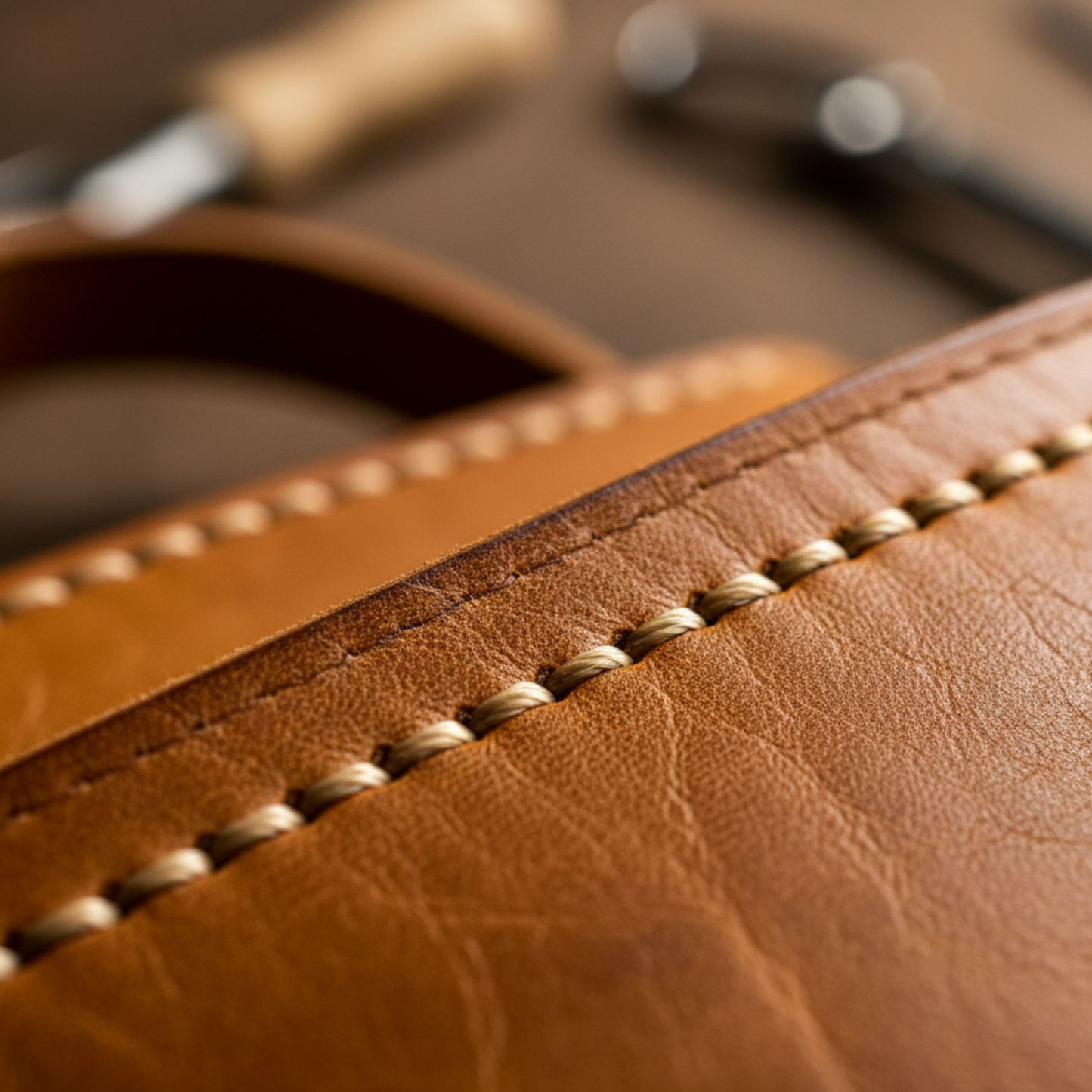 Sac en cuir véritable fait main – Style artisanal