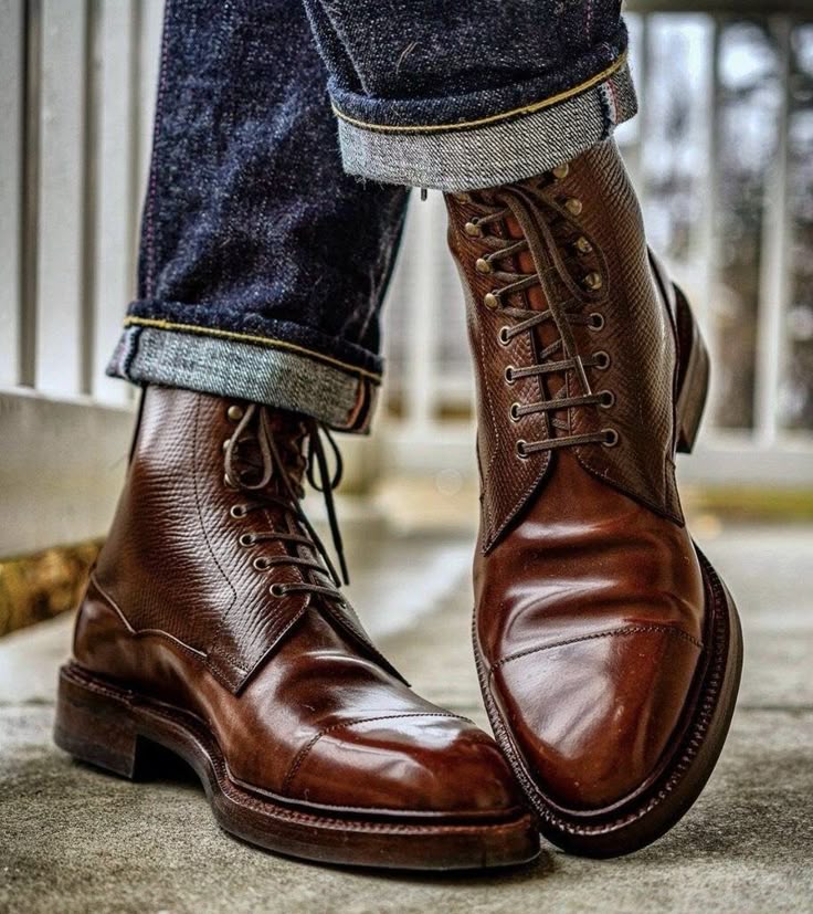 Men’s Handmade Moroccan Leather Boots