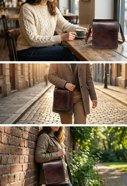 Sac en cuir véritable fait main – l’élégance qui dure